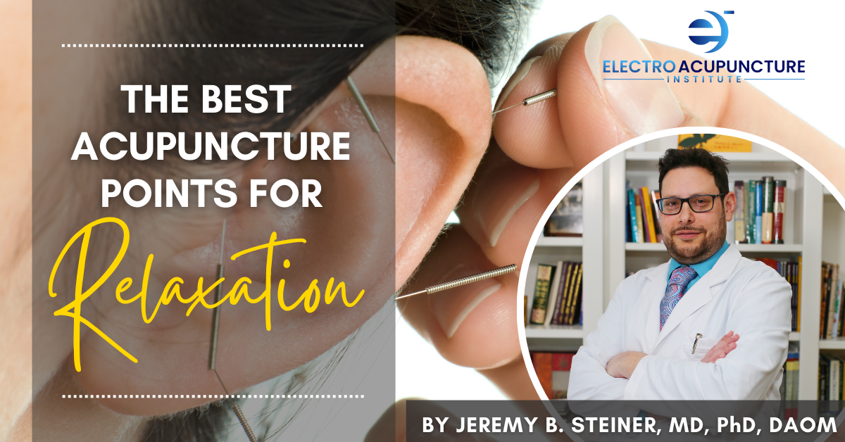 Best Electro-acupuncture points for relaxation