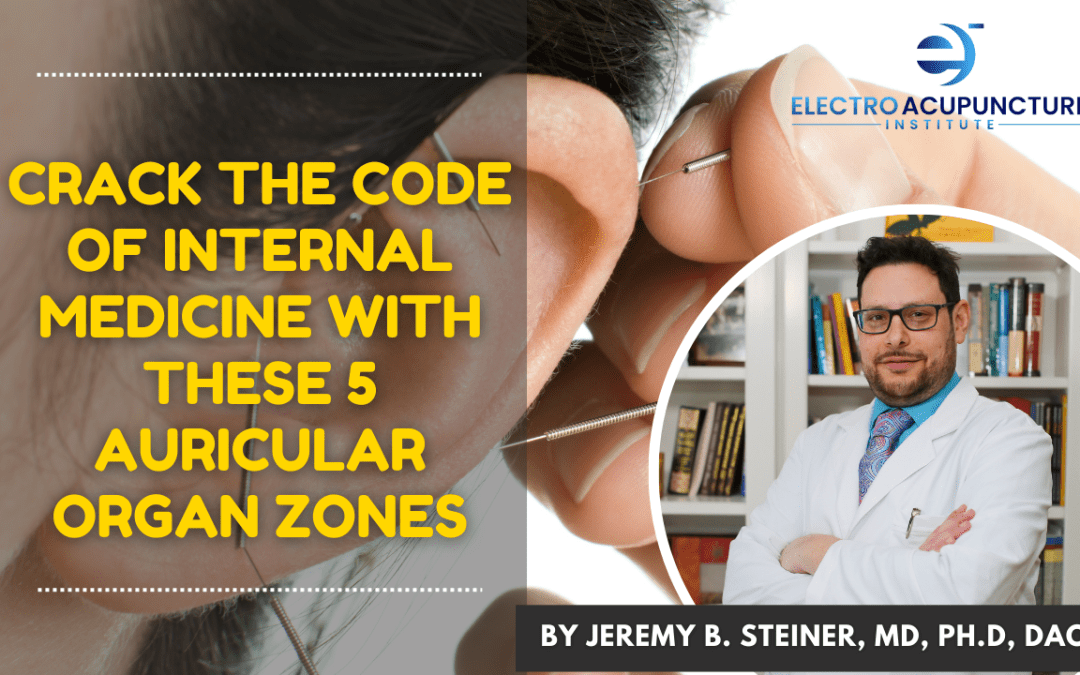 Crack the Code of Internal Medicine with These 5 Auricular Organ Zones